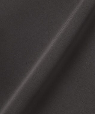 uncrave 【洗濯機洗い可】サテン ドロストスカート（uncrave WHITE） ブラック