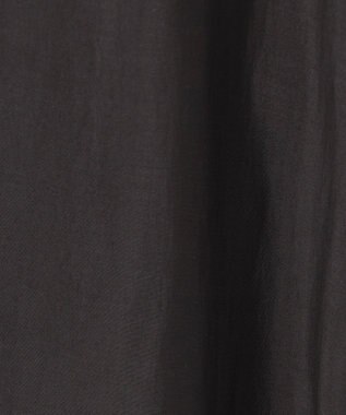 UNFILO レギュラーカラー ポプリンシャツ チャコール