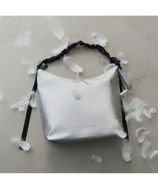 PELLE BORSA ハンドルポイントショルダーバッグ Cheers チアーズ 5210 シルバー