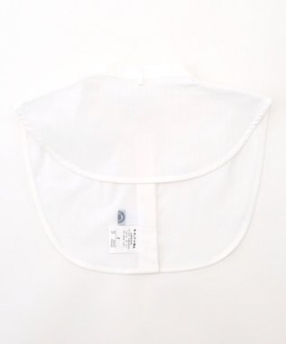 J.PRESS LADIES 【洗える・3way】スタンド リボン デコカラー 付け襟 ホワイト系1