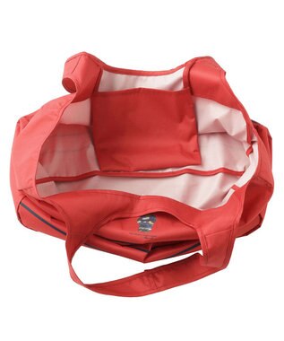 MOONBAT POLO RALPH LAURENRL ポーチ付きレインバッグ ワンポイントポロベア／撥水加工 レッド