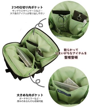 ROOTOTE 1287【背負えるトート】SN.セオルーミニ.デイトリップ-A 01：ブラック