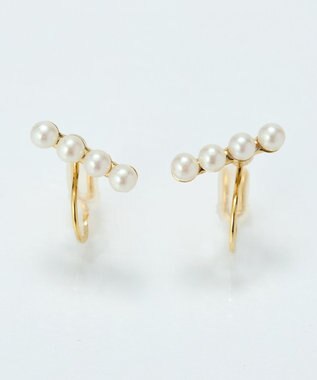 Phoebe 【痛くないシリーズ/金属アレルギー対応】バランスパールライトフィットイヤリング　ゴールド ゴールド