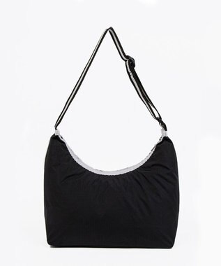 LeSportsac CRESCENT SHOULDER BAG/スペクテイターブラック スペクテイターブラック
