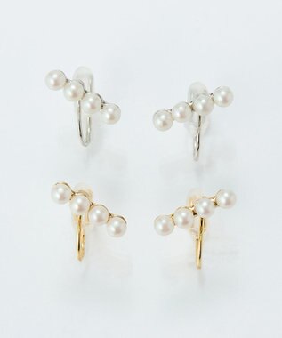 Phoebe 【痛くないシリーズ/金属アレルギー対応】バランスパールライトフィットイヤリング　ゴールド ゴールド