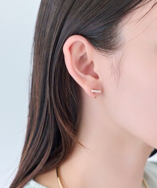 Phoebe 【痛くないシリーズ/金属アレルギー対応】バランスパールライトフィットイヤリング　ゴールド ゴールド