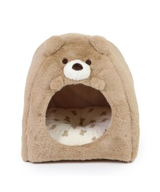 PET PARADISE ペットパラダイス くまちゃん ハウス 《テディ柄》 小型犬 テディ柄