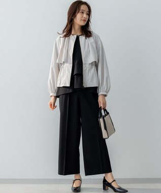 組曲 L エアリーブルゾン グレージュ系