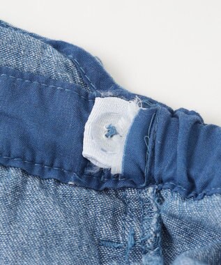 ANY KIDS ティアード デニムジャンパースカート ブルー