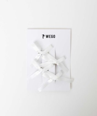 WEGO L4Pミニリボンクリップ ホワイト