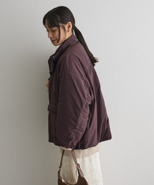 CRAFT STANDARD BOUTIQUE ライト中綿ビッグブルゾン Brown