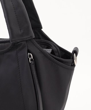 Y'SACCS ふんわりラウンド2WAYトート Sサイズ ブラック