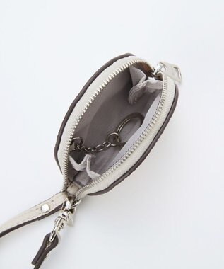 TOPKAPI 【Breath TOPKAPI】シュリンクレザー ハーフムーン ショルダーバッグ / チャーム付き オフ