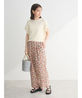 Green Parks 推しニット　フレンチスリーブニットプルオーバー Off White