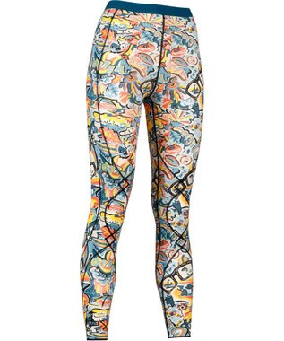 CW-X 【WOMEN】 CW-X 【CHUMS (チャムス)コラボ】 レディーススポーツタイツ ひざの負荷・運動時の筋肉の疲労を軽減 ロング丈 ジョギング ウォーキング LNY310 /ワコール ターコイズ