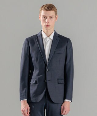 JOSEPH HOMME 新素材【抜群のストレッチ性/セットアップ対応可】スプリングウールジャージー ジャケット ネイビー系