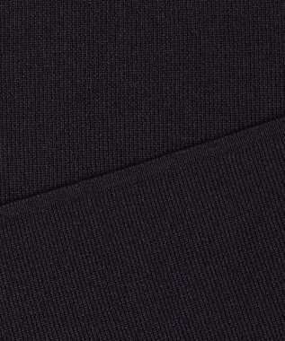 ICB 【洗える】 シンセティックフルニードル クルーネックプルオーバー ブラック系