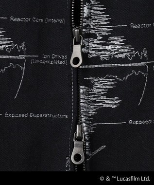 JOSEPH HOMME 【受注生産】【WEB限定】【スター・ウォーズ 】 JOSEPH HOMME スター・ウォーズ / 刺繡ブルゾン ブラック系
