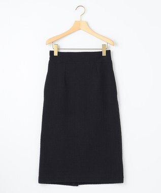 組曲 L 【WEB限定】ニュアンスジャガード セットアップ ネイビー系