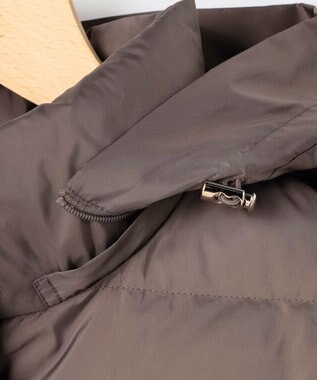 組曲 S ライトタフタショート ダウン モカブラウン系