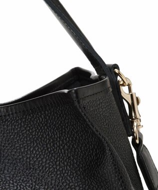 TOPKAPI 【Breath TOPKAPI】SCOTCH GRAIN スコッチグレイン ワンハンドル ショルダー付き ハンドバッグ ブラック