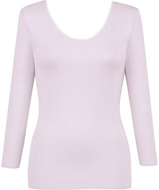 Wing あったかインナー 綿100％(肌側) シルクプロテイン加工 やわらかな肌ざわり 軽い あたたかい 【エアロカプセル】 8分袖 長袖 秋 冬 EL2849 ウイング／ワコール チャコールグレー