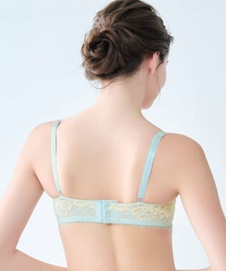 BRADELIS New York 【BRADELIS New York】ウェンディステップ１ブラ23S3　ふんわり包んでナチュラルなシルエットを作る補正ブラ ミント