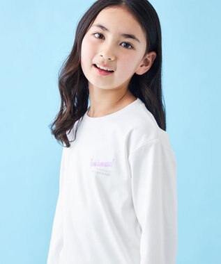 UNFILO 【110-150cm】選べるアソート ロゴロンT(UNISEX) [プリントロゴ]オフ