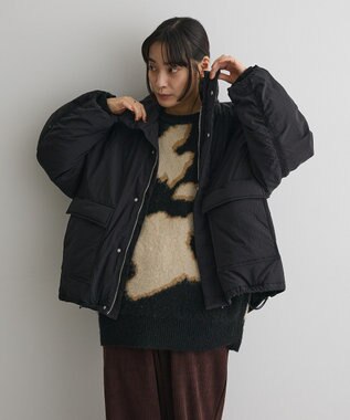 CRAFT STANDARD BOUTIQUE ライト中綿ビッグブルゾン Black
