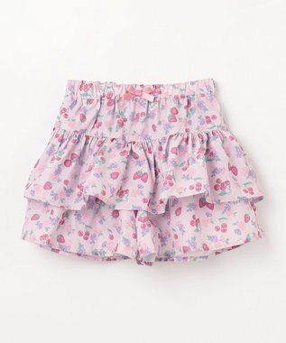 ANY KIDS 【チェリーベリーシリーズ】フルーツ フリル キュロット ピンク系