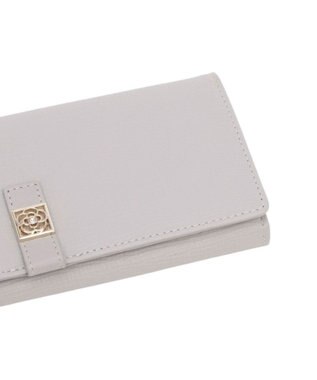 CLATHAS デフィ かぶせ長財布 ライトグレー