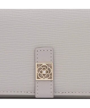 CLATHAS デフィ かぶせ長財布 ライトグレー