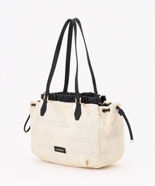 LA BAGAGERIE シャーリング2WAYサマーバッグ アイボリー