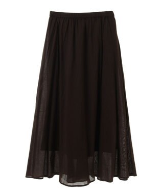 CRAFT STANDARD BOUTIQUE インド綿Ａラインスカート Brown