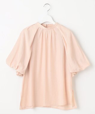 Feroux 【新色追加・洗える】バルーンスリーブ ブラウス ピンク系