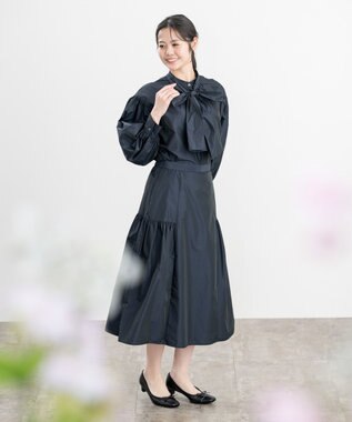 ONWARD Reuse Park 【23区】スカート春夏 ネイビー