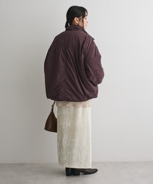 CRAFT STANDARD BOUTIQUE ライト中綿ビッグブルゾン Brown