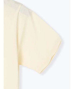 Te chichi フロッキープリントロゴTシャツ ベージュ