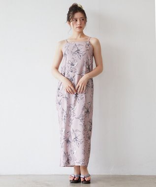 Feroux 【洗える・2WAY】 簡単着付け 浴衣 3点セット ピンク系4