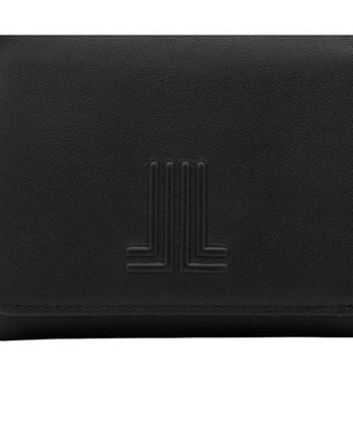 LANVIN en Bleu イエナ 二つ折り中ボックス財布 ブラック