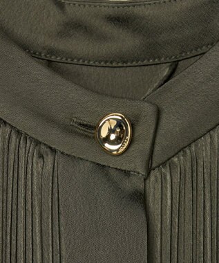 JOSEPH プリーツサテン　ドレス Palm Leaf