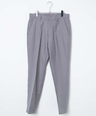 WEGO 【SCHOOLITEM】メンズスクールスリムスラックス グレー