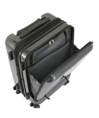 ACE BAGS & LUGGAGE World Traveler プリマス フロントポケット スーツケース 27-35L 06701 ワールドトラベラー ガンメタリック