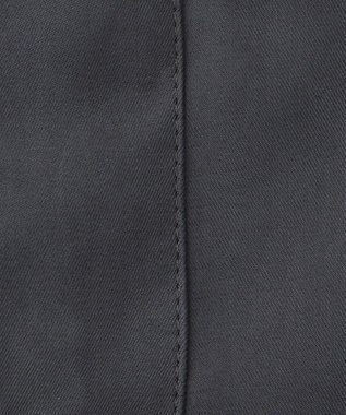 NAVE 【ReNAVE・セットアップ可/洗える/UVケア/接触冷感】フィブリルシャンブレー オープンカラーシャツ ブラック系