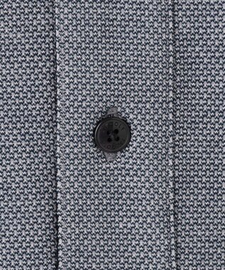 23区GOLF 定番人気【MEN/キングサイズ】ハニカムカノコ 長袖ポロシャツ グレー系