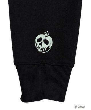 Green Parks Villains／袖口りんご裏毛プルオーバー Black