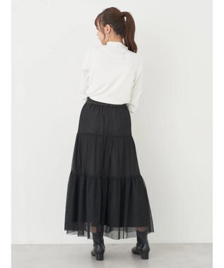 earth music&ecology テレコリブメローハイネックインナー Off White