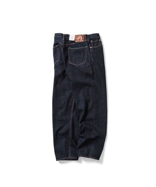 LENO LOOSE TAPERED JEANS 《UNISEX》 ルーズテーパードデニムパンツ INDIGO