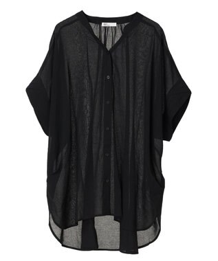 CRAFT STANDARD BOUTIQUE ヴィンテージボイルミルフィーユチュニック Black