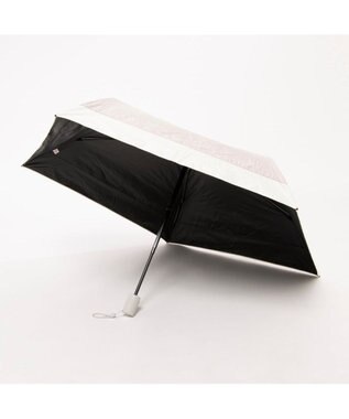 UNBILLION カシュネ cachenez / PU軽量バイカラー自動開閉3段折りたたみ傘 ダークベージュ